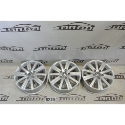 Alu disk R15 VW Golf VI 5K0601025J ET50 6,5Jx15