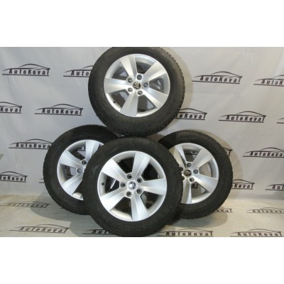 Sada Alu kol R16 zimní Škoda Superb III 3V0601025...