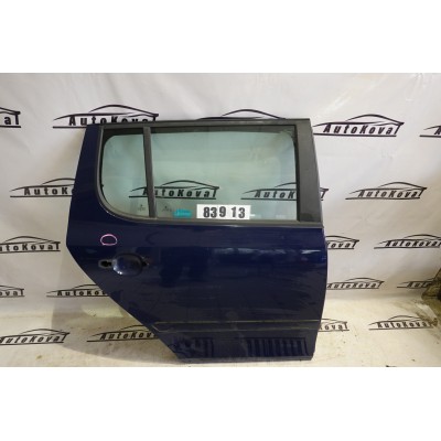 Dveře zadní pravé ŠKODA FABIA II HB 5J6833056 LF5A 4711